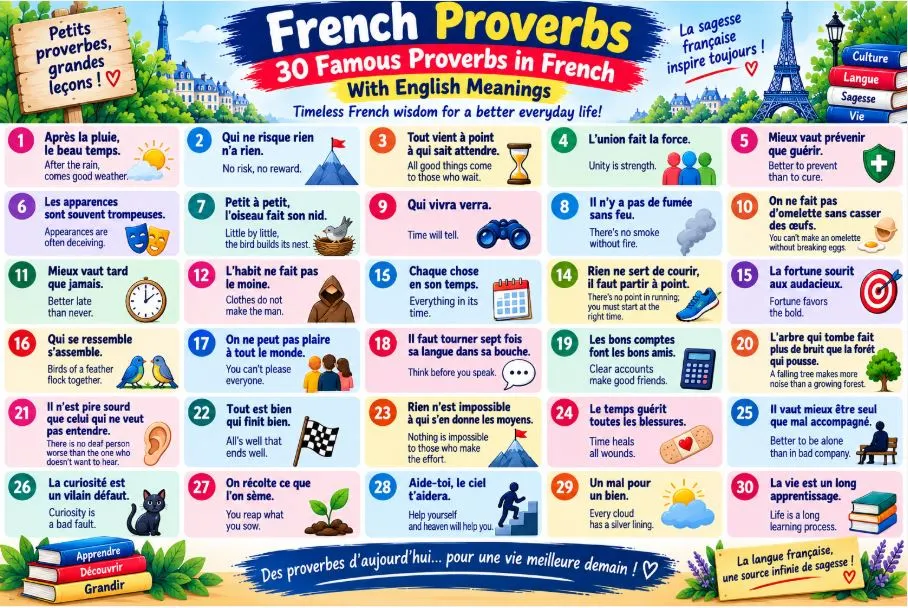 French proverbs