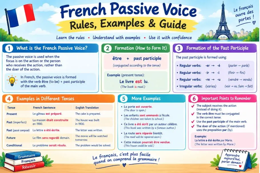 French passive voice